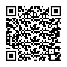 Código QR para número de telefone +19853350156