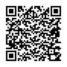 Código QR para número de teléfono +19853350157