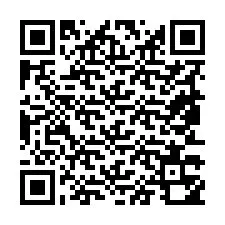 Código QR para número de teléfono +19853350539