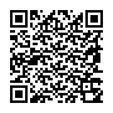 Código QR para número de teléfono +19853350960