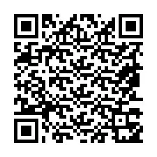 Código QR para número de teléfono +19853351079