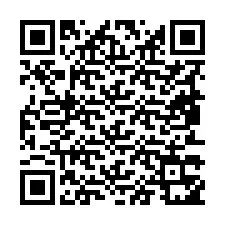 QR-code voor telefoonnummer +19853351446