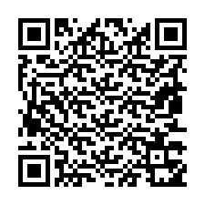 Código QR para número de teléfono +19853351585