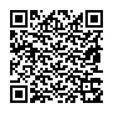 Código QR para número de teléfono +19853351885