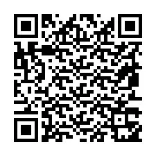 Código QR para número de telefone +19853351941