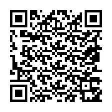 Código QR para número de teléfono +19853351949