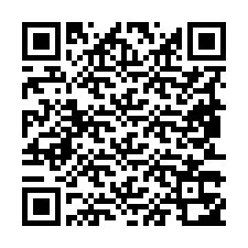 Código QR para número de teléfono +19853352936