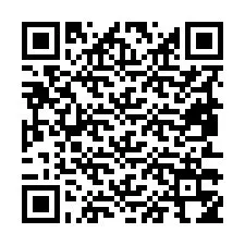 Código QR para número de teléfono +19853354643