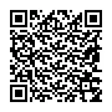 QR Code pour le numéro de téléphone +19853354725