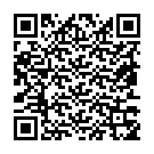 Código QR para número de telefone +19853355019