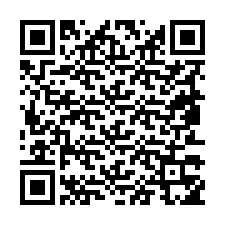 Código QR para número de teléfono +19853355058