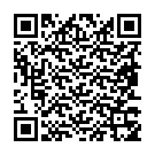 Código QR para número de teléfono +19853355176