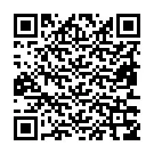 Código QR para número de teléfono +19853356207