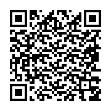 QR-Code für Telefonnummer +19853356276