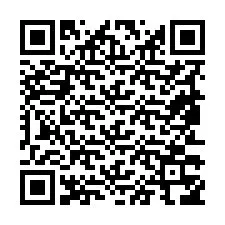 QR Code pour le numéro de téléphone +19853356369