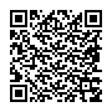 Kode QR untuk nomor Telepon +19853356466