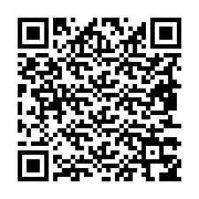 QR-код для номера телефона +19853356482