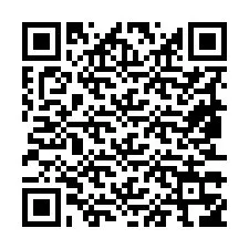 Código QR para número de teléfono +19853356499