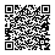 QR Code pour le numéro de téléphone +19853356683