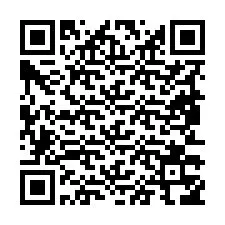 Código QR para número de telefone +19853356726