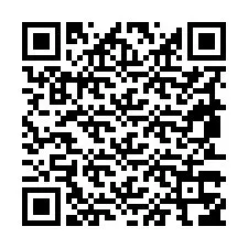 QR Code pour le numéro de téléphone +19853356860