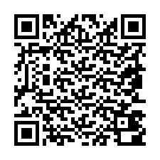 QR Code pour le numéro de téléphone +19853400138