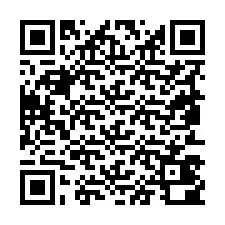 QR-код для номера телефона +19853400148