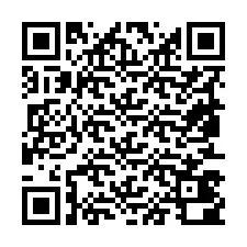 Kode QR untuk nomor Telepon +19853400189