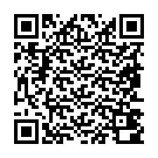 QR-код для номера телефона +19853400276