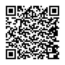 QR kód a telefonszámhoz +19853400396