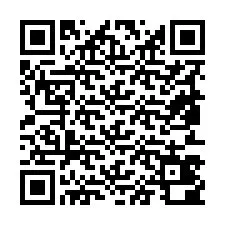 QR kód a telefonszámhoz +19853400409