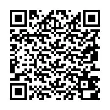 Código QR para número de teléfono +19853400544