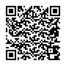 Código QR para número de teléfono +19853400857