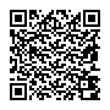 QR Code pour le numéro de téléphone +19853400905