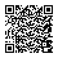 Código QR para número de telefone +19853400941