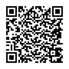 Código QR para número de telefone +19853401856