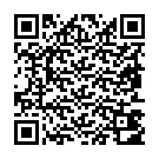 Código QR para número de teléfono +19853402016