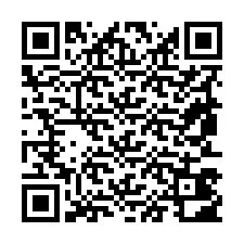 QR Code สำหรับหมายเลขโทรศัพท์ +19853402031