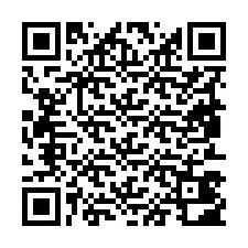 QR-code voor telefoonnummer +19853402046