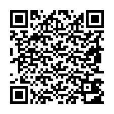 QR-koodi puhelinnumerolle +19853402094