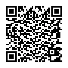 Código QR para número de teléfono +19853402140