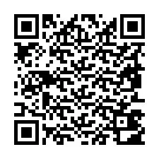 QR kód a telefonszámhoz +19853402142