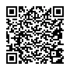 Código QR para número de teléfono +19853402143