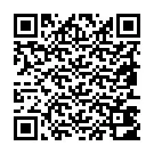 QR Code for Phone number +19853402148
