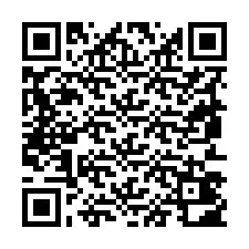 QR Code pour le numéro de téléphone +19853402204