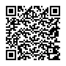 Código QR para número de teléfono +19853402215