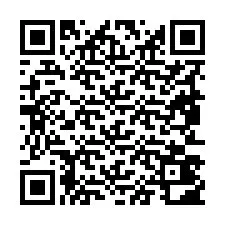 Codice QR per il numero di telefono +19853402322