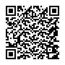 Código QR para número de teléfono +19853402371