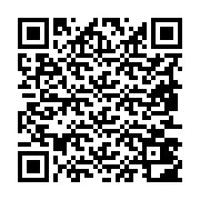 Kode QR untuk nomor Telepon +19853402386