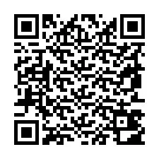 QR-код для номера телефона +19853402410